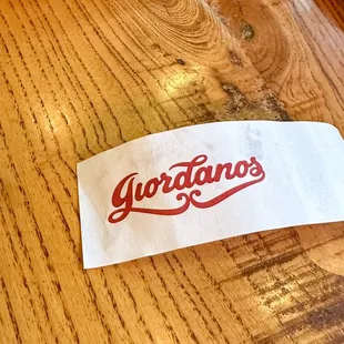 a piece of pizza on a table