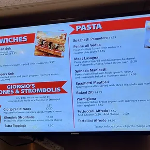 Menus 2