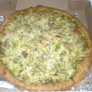 Chicken Pesto Pizza