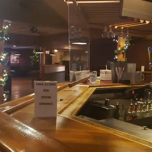 a man behind the bar