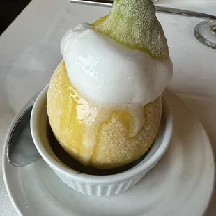 Lemon sorbet
