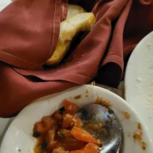 Bread and bruschetta (free)