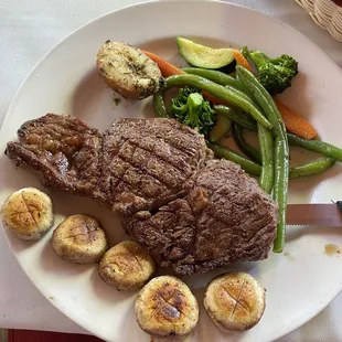 Ribeye Steak Ribeye Steak al Chianti or Grilled