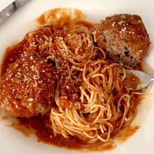Spaghetti and Meatballs
