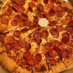 Pepperoni pizza!