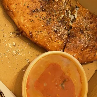 Calzone to go