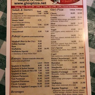 Menu 12/13/2017.