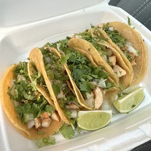Chicken Fajita tacos