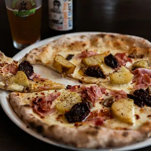 pizza, food