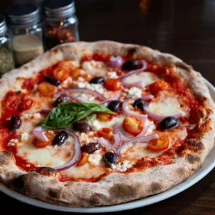 pizza, food