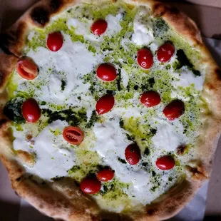pizza, food