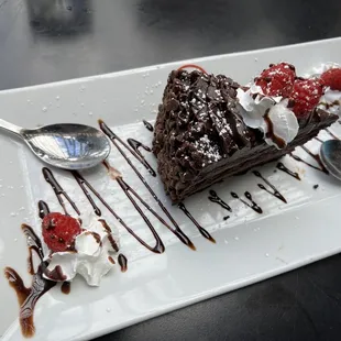 Chocolate mousse cake