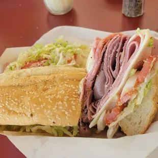 a sub sandwich