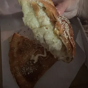 Chicken calzone
