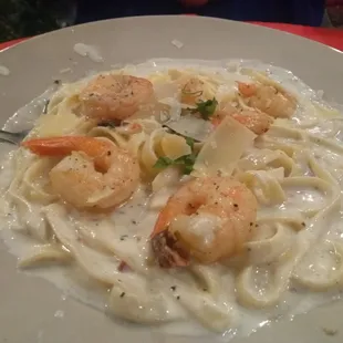 Shrimp Alfredo