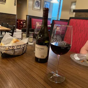 Meiosis Pinot Noir was not a bad second choice when they were out of the Joel Gott Cabernet.