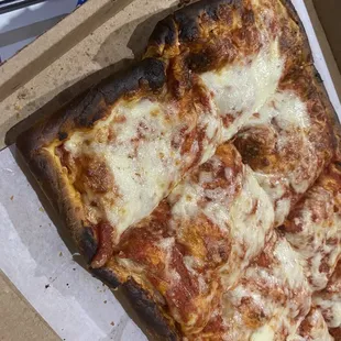 Burnt Sicilian Pizza