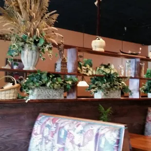 interior, sushi and sashimi