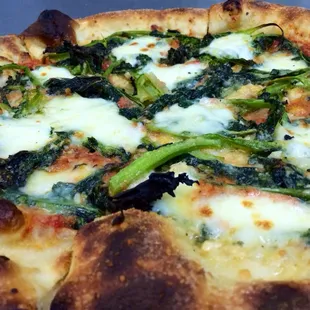 Broccoli Rabe' Pizza.