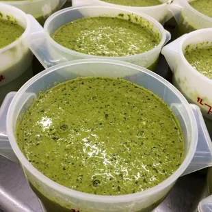 House made pesto sauce