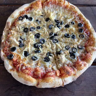 12" Medium Garlic Chicken Pizza