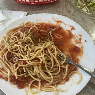 Spaghetti with Meatballs