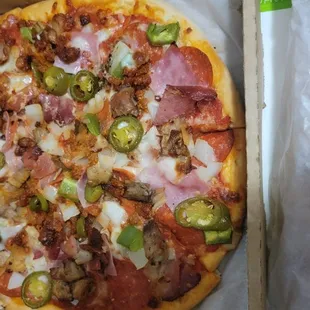 Mexican pizza