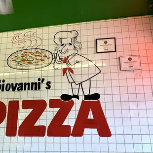 Interior of dining room