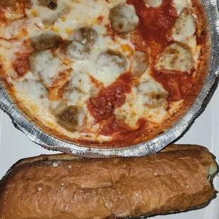 Spaghetti with meatballs