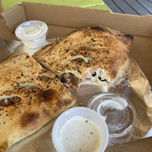 Meat Lover's Stromboli