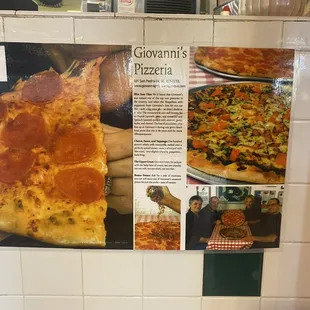 Magazine article naming Giovanni's #1.