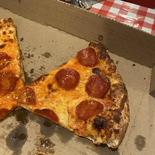 Pepperoni pizza