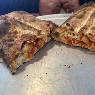 Inside of the Chicken Wrap