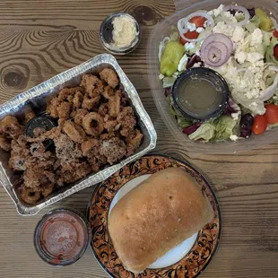 salads, food