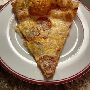 Pepperoni pizza