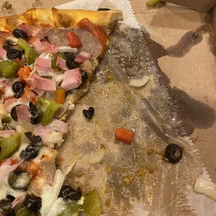 food, pizza