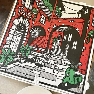 Giovanni's Pizza box