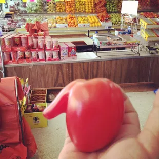 Phallic fruit!