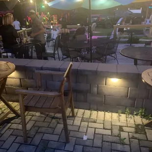 Nice totally vacant table we were not allowed to be seated at because the staff lied about it being reserved.