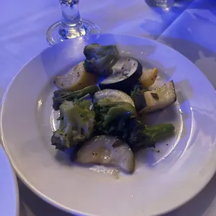 Side of steamed veggies