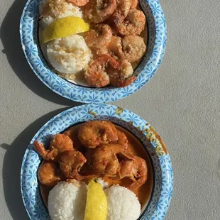 Garlic Scampi