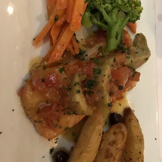 Farfalle al salmone e piselli