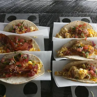45. Egg and Ham Breakfast Taco