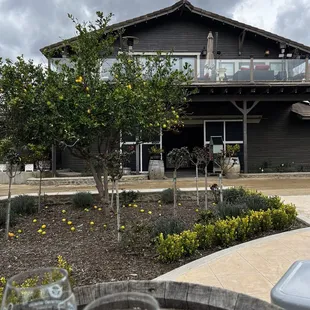 View from our table outside