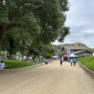 Farmers market just opening
