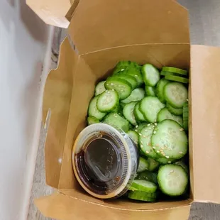 Sesame Cucumbers