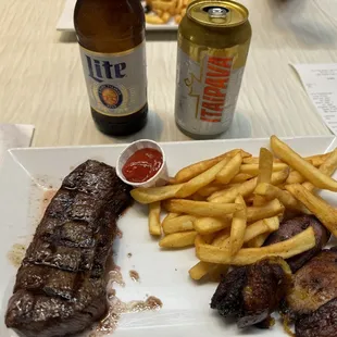 Picanha Steak - French fries &amp; plantains