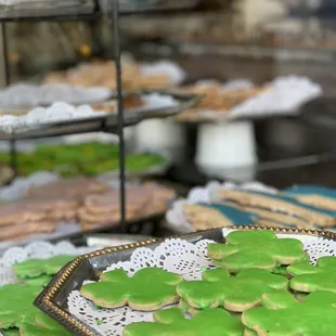 Yummy looking pastry items