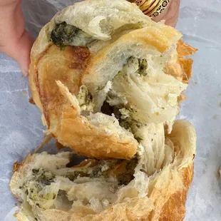 Spinach Croissant