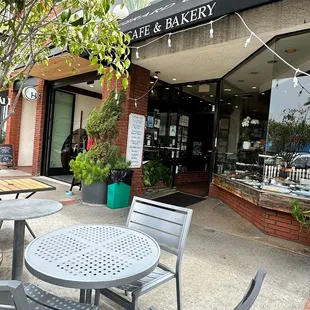 Outdoor seating